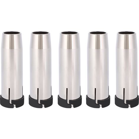 5-teiliges Konisches Messing-schweißdüsenset, Kontaktspitze Zum Schweißen, Industriezubehör Mb24kd