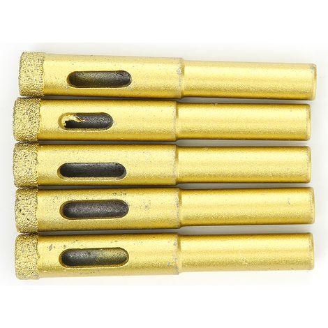 5-teiliges Diamantbohrer-set Für Fliesen, Beton, Marmor Und Granit – 10 Mm Größe
