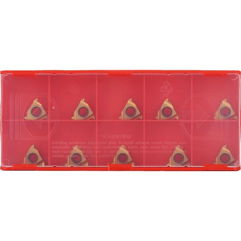 10 Stück 11er A60 1/4" Hartmetall-wendeschneidplatten Für Cnc-dreh- Und Fräsmaschinen