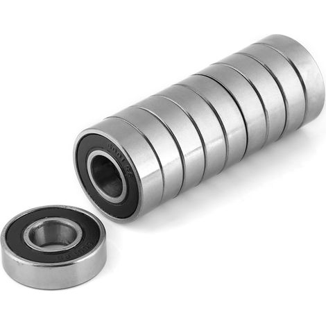 10 Kugellager 60012rs (12x28x8mm) – Abgedichtet, Robust Und Vielseitig