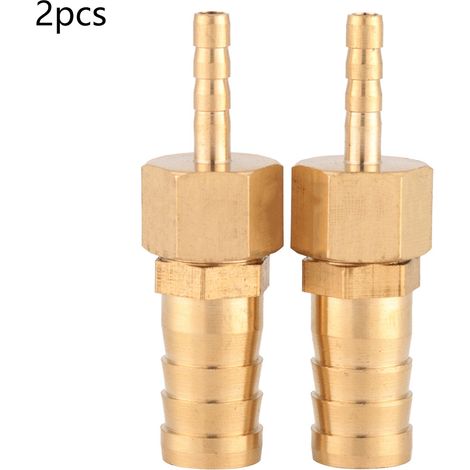 2-teilige Messing-fittings 4-12 Mm Reduzierstück Mit Schlauchanschlusskappe