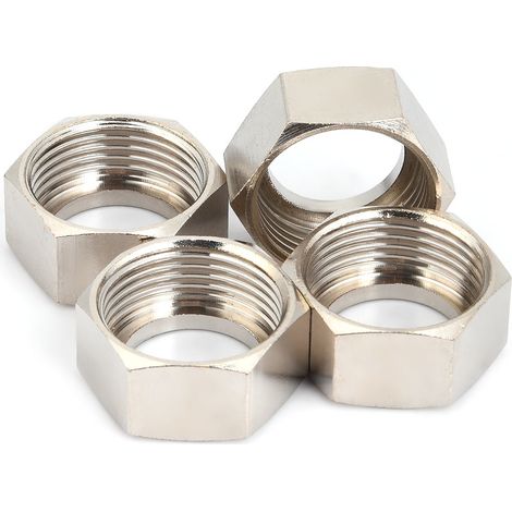 4-teiliges 3/4-zoll-hülsenset Für Warmwasserbereiter, 20-mm-sechskantmuttern Mit Kupferbeschichtung (4er-pack)