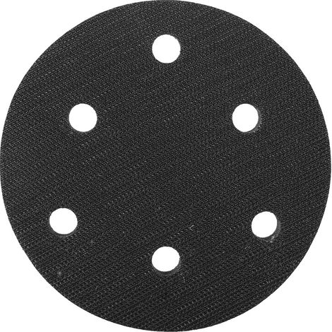6-loch-schleifscheibe Mit Weichem Schaumstoffpad, 125 Mm Durchmesser