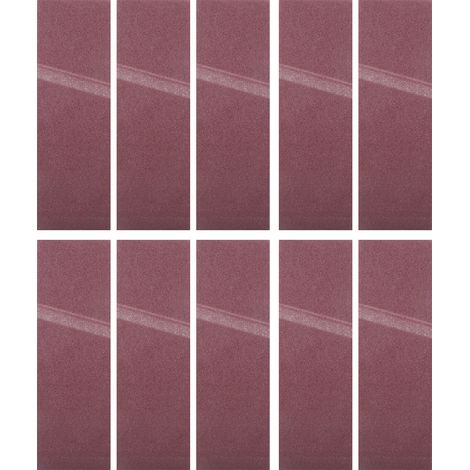 10 Schleifbänder 533 X 75 Mm Für Bandschleifer, Körnung 40–180, Ideal Zum Schleifen Von Holz Und Metall