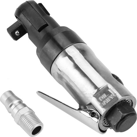 Professioneller 1/4"-druckluft-ratschenschlüssel Mit Geradem Vierkantantrieb (inklusive Japanischem Lufteinlassanschluss)