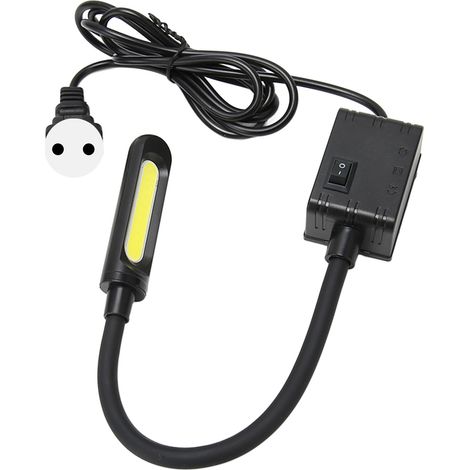 Flexible Magnetische Led-nähmaschinenleuchte, 10 Leds, Energiesparend, 110–240 V, Eu-stecker