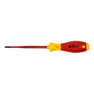 Wiha Schraubendreher SoftFinish® electric slimFix TX Tamper Resistant (mit Bohrung) T30H x 125 mm