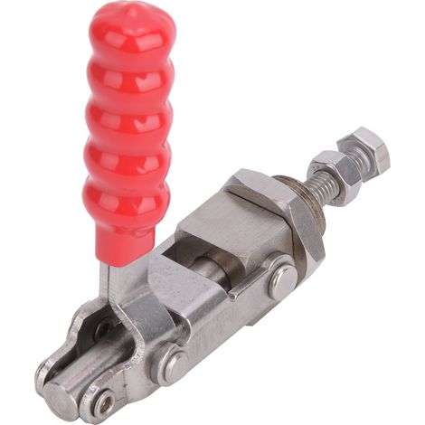Schnellspann-kniehebelschraubstock, Edelstahl 304, Zug-druck-typ, Griffklemmung, 136 Kg, Gh-36204ss