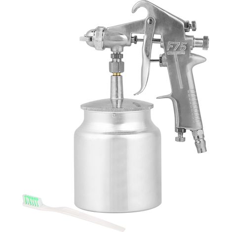 750-ml-druckluft-farbspritzpistole Mit 1,5-mm-düse Und Sauganschluss
