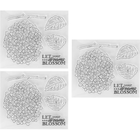 Transparente Gummistempel Für Diy-karten, Kreative Dekorationen Und Scrapbooking