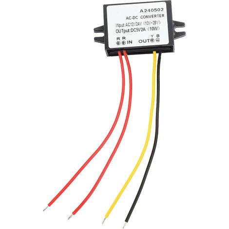 Wechselstrom 12v/24v Auf Gleichstrom 5v Abwärtswandler - Netzteilmodul