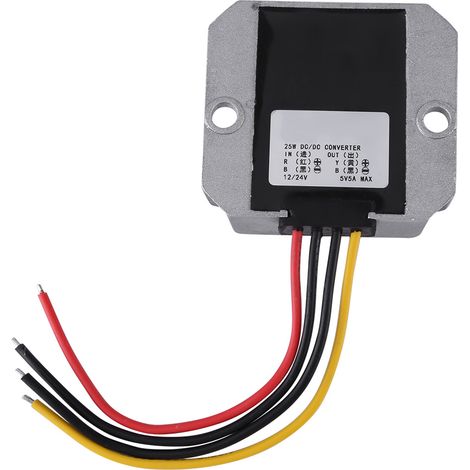 Dc-dc 12v/24v Auf 5v 5a 25w Abwärtswandler Für Pkw Und Lkw
