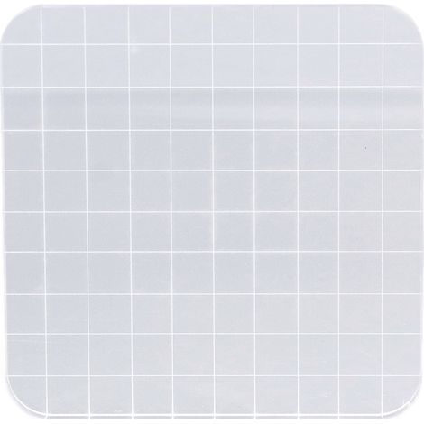 10x10 Cm Großer Acrylblock Mit Sicheren, Abgerundeten Ecken, Transparent, Wiederverwendbar, Langlebig, Für Scrapbooking, Karten Und Journaling