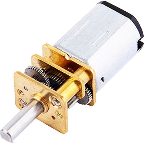 Gleichstrommotor (3–12 V) Mit Metallgetriebe, N20-solarzelle, Drehzahl Einstellbar Von 50–2000 U/min Für Präzisionsanwendungen