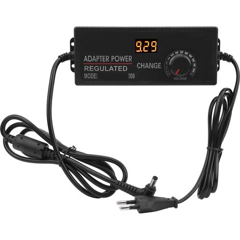 110–240 V Eu-netzteil Mit 5 A 9–24 V Gleichstromregler Und Einstellbarer Leistung