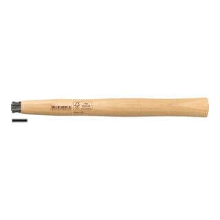 Ersatz-Hickory-Stiel mit Keil, 22 mm