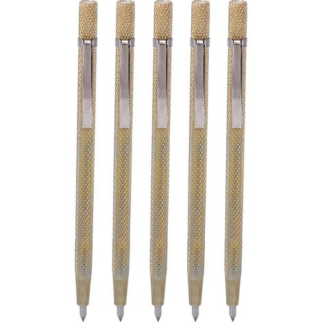 5-teiliges Diamantgravurstift-set, Rutschfeste Hartmetallspitze Für Glas, Keramik, Metall Und Holz