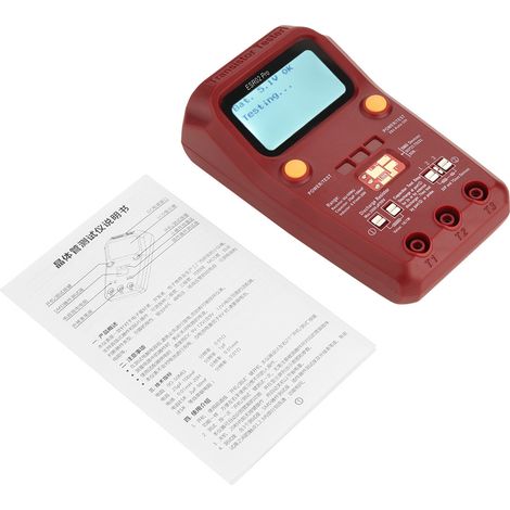 Esr02 Pro Digitaler Transistortester – Multimeter Für Smd-bauteile, Induktivitäts- Und Kapazitätsmessung
