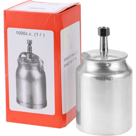 1000ml Pneumatischer Farbbehälter Für Farbpistole, Metallzubehör (01)