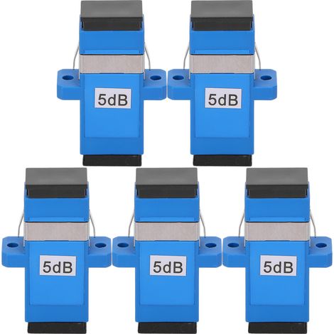 5-teiliger Sc/upc-singlemode-glasfaserstecker, Optischer Koppler Und 5-db-dämpfungsglied