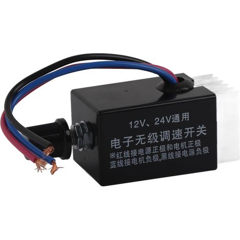 Universeller 12v/24v Motordrehzahlregler Für Pkw-/lkw-lüfter Und -heizung