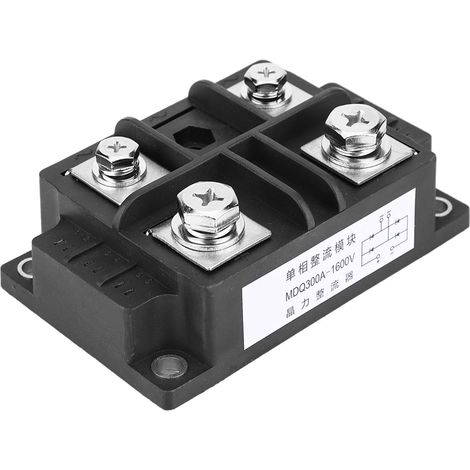 Stück Einphasen-brückengleichrichter Mit Diode, 300 A, 1600 V, Abmessungen 110 X 67 X 40 Mm