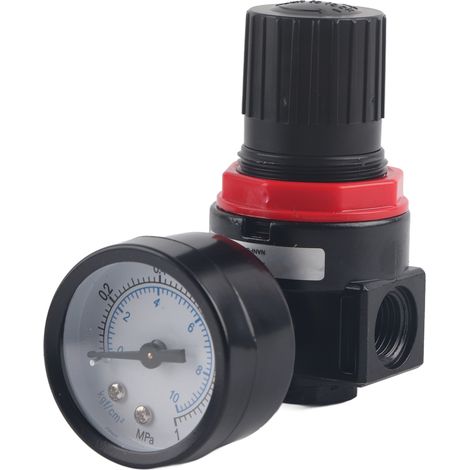 Ar2000 Druckregler Mit Manometer Für Luftkompressor