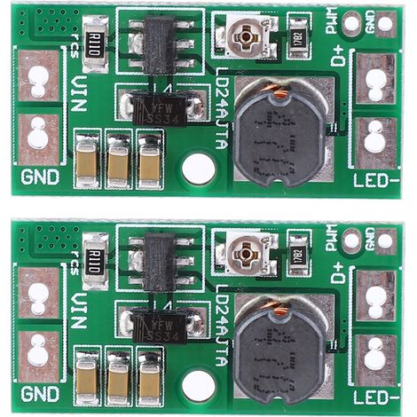 Stück 20w Led-netzteilplatine Ld24ajta, Einstellbarer 6-25v Dc-dc Pwm-abwärtswandler