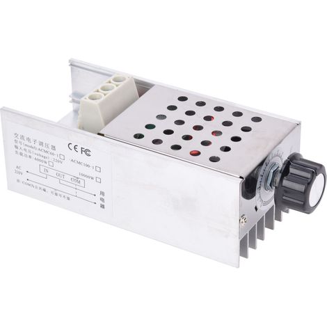 10000w 220v Ac Scr-spannungsregler Mit Drehzahlregelung Und Integriertem Thermostat