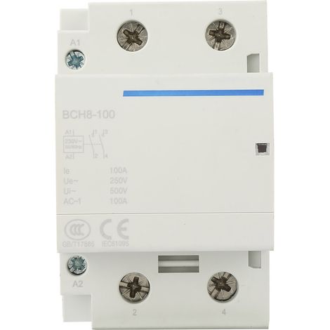 Modularer 2-poliger 100-a-230-v-wechselstromschütz Für Den Hausgebrauch (50/60 Hz)