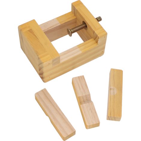 Leichter, Tragbarer Und Ergonomischer Holzschnitzschraubstock Für Heimwerkerarbeiten, Uhrmacherei Und Kunsthandwerk