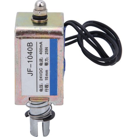 Jf-1040b 25n, 24v Dc, 15mm Hub Traktionselektromagnet Für Elektromagnetische Systeme