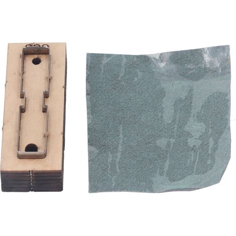 Lederstanzform Mit Holzsockel Für Schmuckherstellung Und Scrapbooking – Kreatives Diy-zubehör