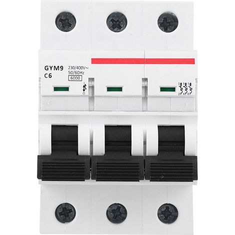Miniatur-3-poliger Leitungsschutzschalter Gym9-c65 400vac 6a - Hohe Qualität Und Sicherheit