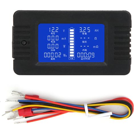 Pzem-015 Multifunktions-batterietester: Misst Strom, Spannung, Leistung, Energie, Kapazität, Impedanz