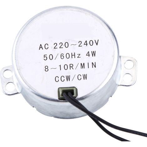220-240v Wechselstrom 4w Synchronmotor Mit Getriebe, Rechts-/linkslauf (8-10 U/min)