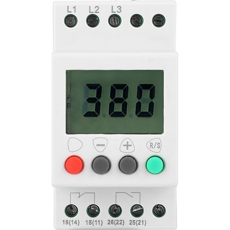 Phasenfolgeschutz Mit Lcd-anzeige Dfy-5 – Dreiphasen-spannungsüberwachungsrelais
