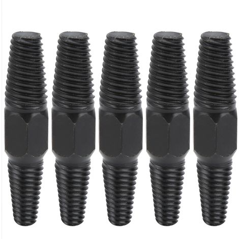 Set Mit 5 Ausziehern Für Gebrochene 3/4"- Und 1/2"-rohre, Doppelköpfig, Aus Hochkohlenstoffhaltigem Stahl, Rohrauszieher