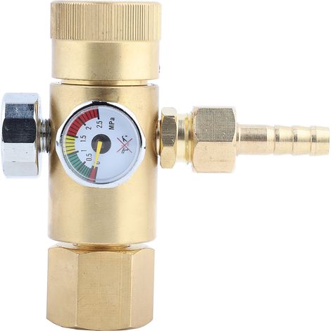 Sauerstoff-gasregler 0,4–25 Mpa Mit Manometer Und Luftdurchsatzregler
