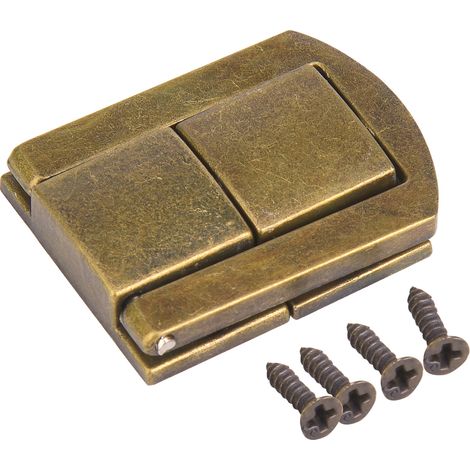 Stück Drehverschluss-gepäckschloss Aus Zinklegierung, Cyan-bronze