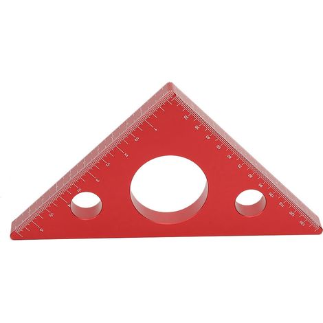 Winkel Aus Aluminiumlegierung Für Die Holzbearbeitung, Mess- Und Markierungswerkzeug Für Rechte Winkel