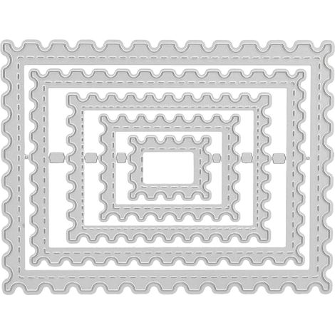 Schneiderahmen Aus Kohlenstoffstahl Für Diy-scrapbooking – Dekorative Stempelform