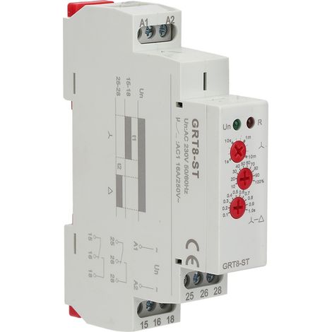 Grt8-st Motor-sanftanlauf-timer, Delta-relais Für Motorstarter (380 V, 400 V, 415 V Ac)