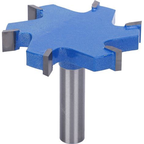 6-schneidiger T-nutfräser, 12-mm-schaft, Tragbares Holzbearbeitungswerkzeug, Abmessungen 12 X 65 X 10 Mm