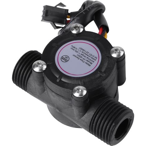 Hochpräziser Wasserdurchflusssensor Dn15 G1/2, Durchflussrate 1–30 L/min, Hall-effekt-technologie