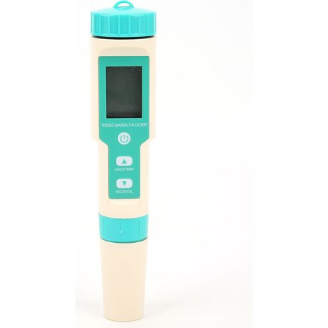 7-in-1 Wassertester-stift C-600: Misst Ph-wert, Tds, Temperatur, Ec, Salzgehalt, Sg, Orp Für Aquarien