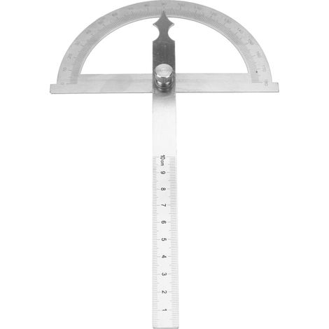 Winkelmesser Aus Edelstahl 0-180°, Winkelmessgerät Mit 15-cm-lineal Für Heimwerker- Und Holzbearbeitungsarbeiten