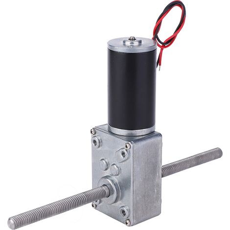 24-v-turbo-getriebemotor Mit Doppelter Metallwelle Und M8-gewinde – Drehzahlreduzierung