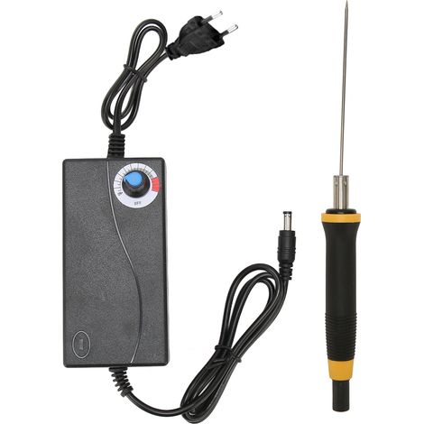12v 3a Thermoschaummesser, Schnelles Aufheizen, Glatter Schnitt, Ergonomischer Griff, Werkzeug Zum Schneiden Und Gravieren Von Schaumstoff, 100–240v Netzteil Mit Eu-stecker