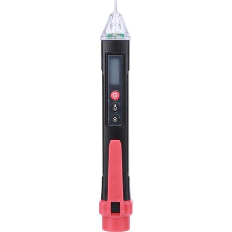Digitaler Berührungsloser Wechselstromprüfstift 12-1000v (schwarz/rot)